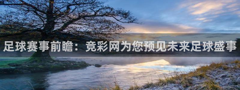 足球赛事前瞻：竞彩网为您预见未来足球盛事